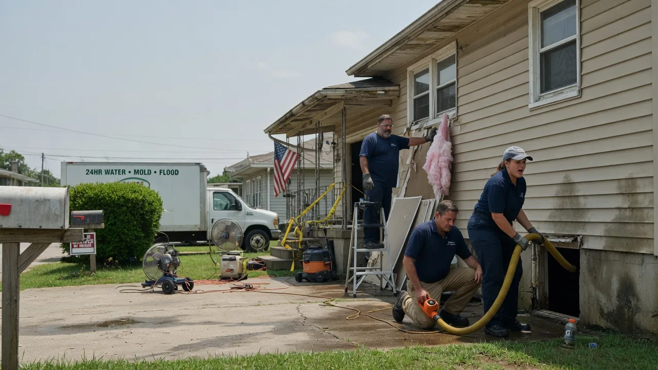 Water Damage Repair in Ludowici, GA near me